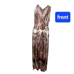 Chic Multicolor Maxi Dress